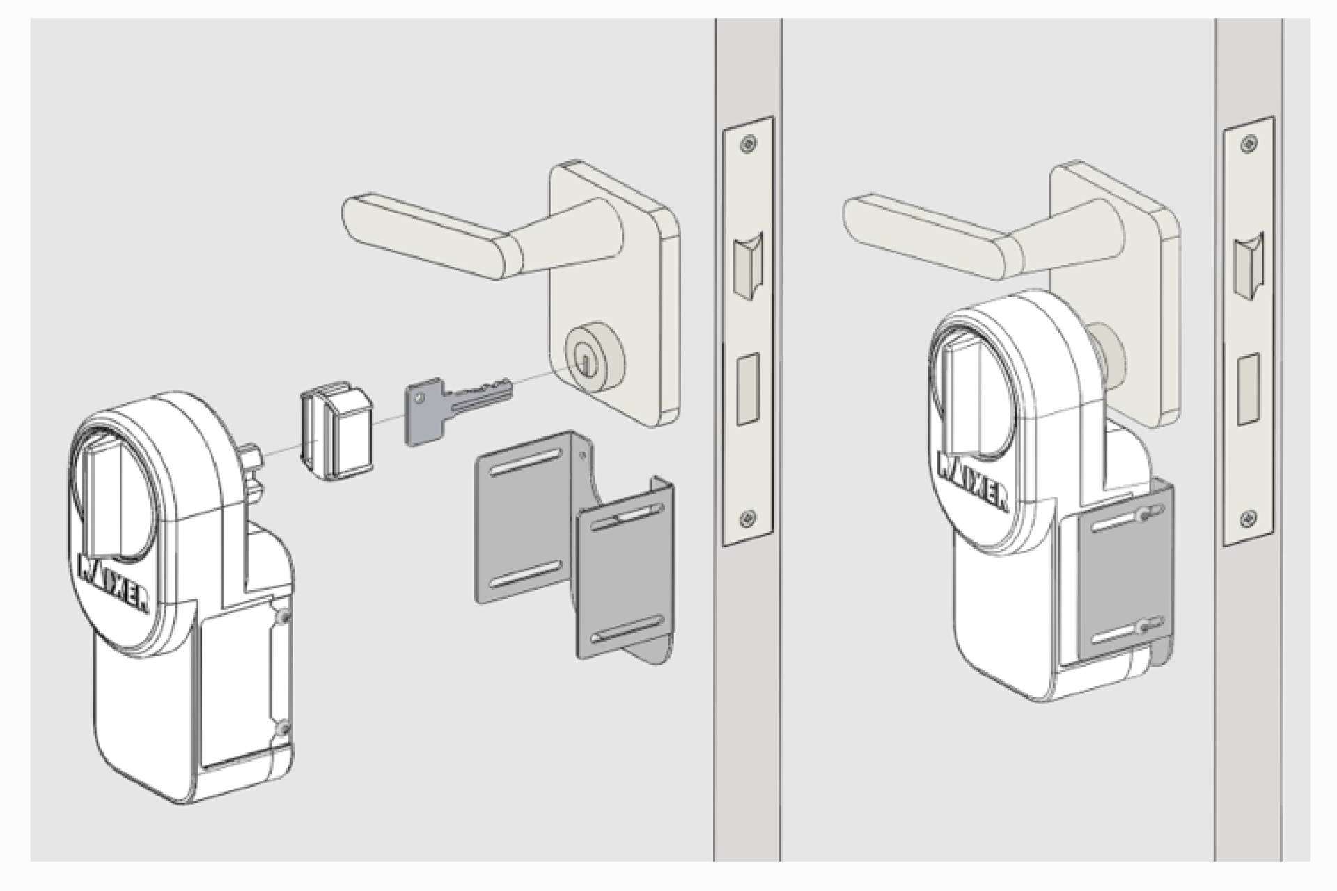 Raixer lanza una cerradura inteligente compatible con todo tipo de puertas