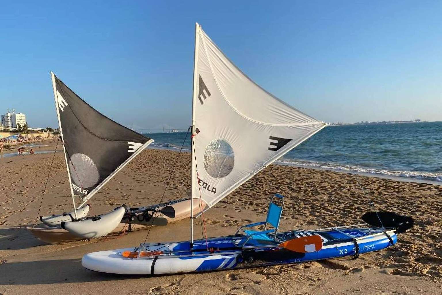 EOLA cuenta con productos de alta calidad para windpaddle y windkayak