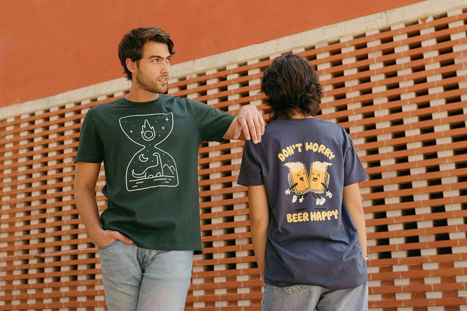 Creatividad y calidad en camisetas originales hechas en España