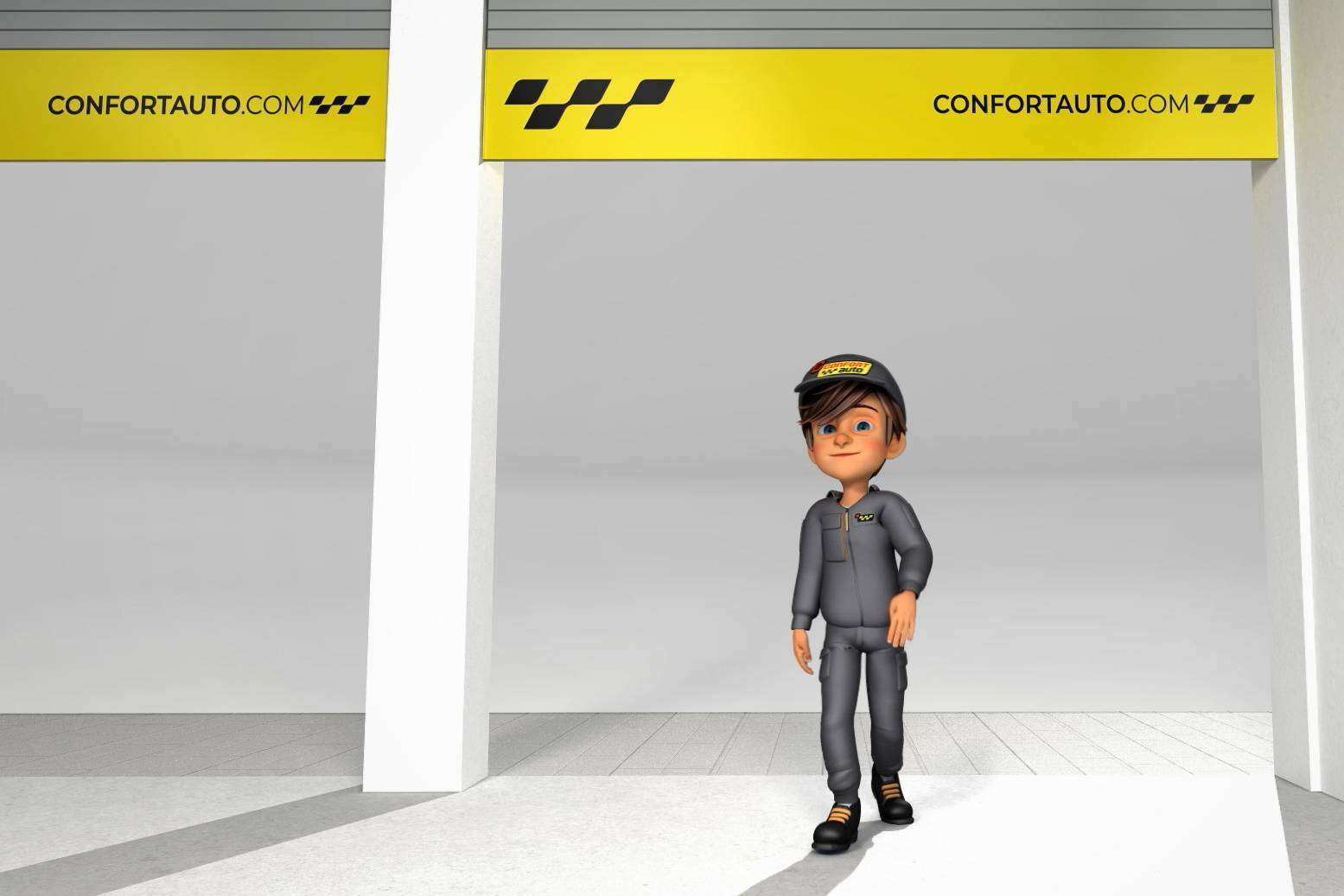 Confortauto presenta el nuevo diseño de su icónico personaje Nico