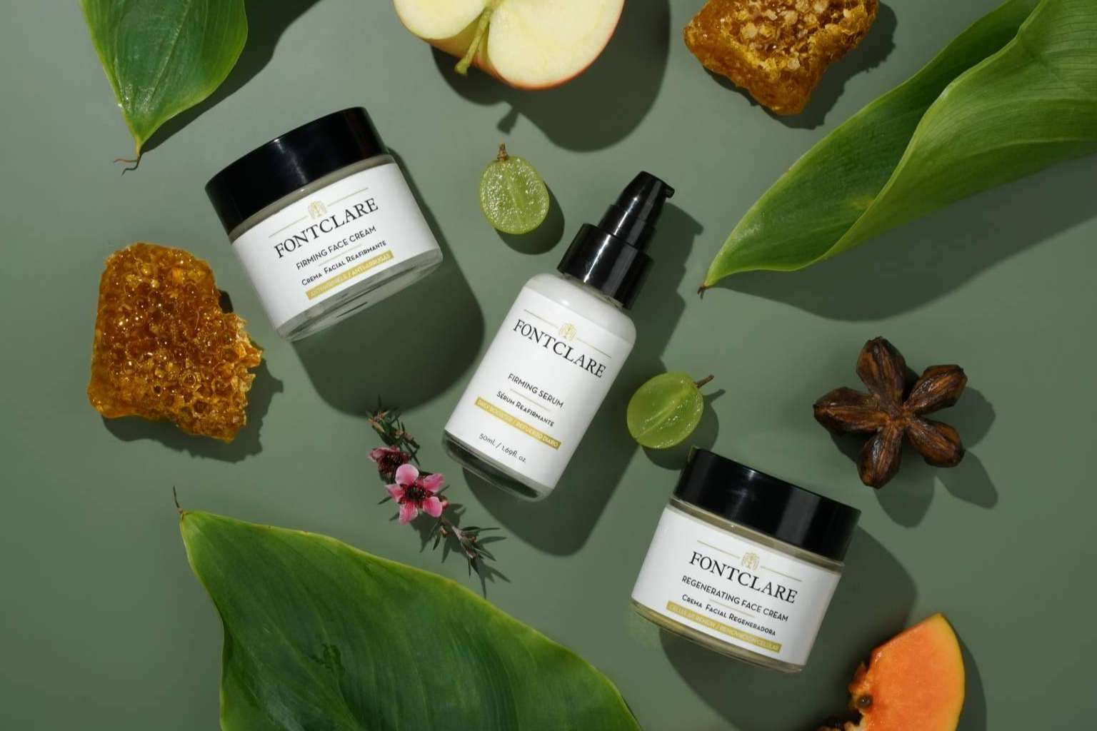 Beneficios de los ingredientes naturales en la industria cosmética de la mano de Fontclare
