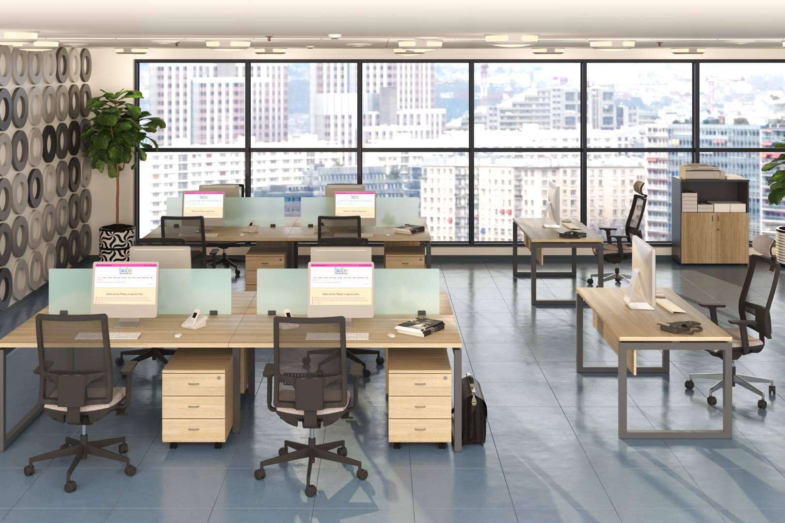 OfficeDeco, una alta variedad en mobiliario de oficina