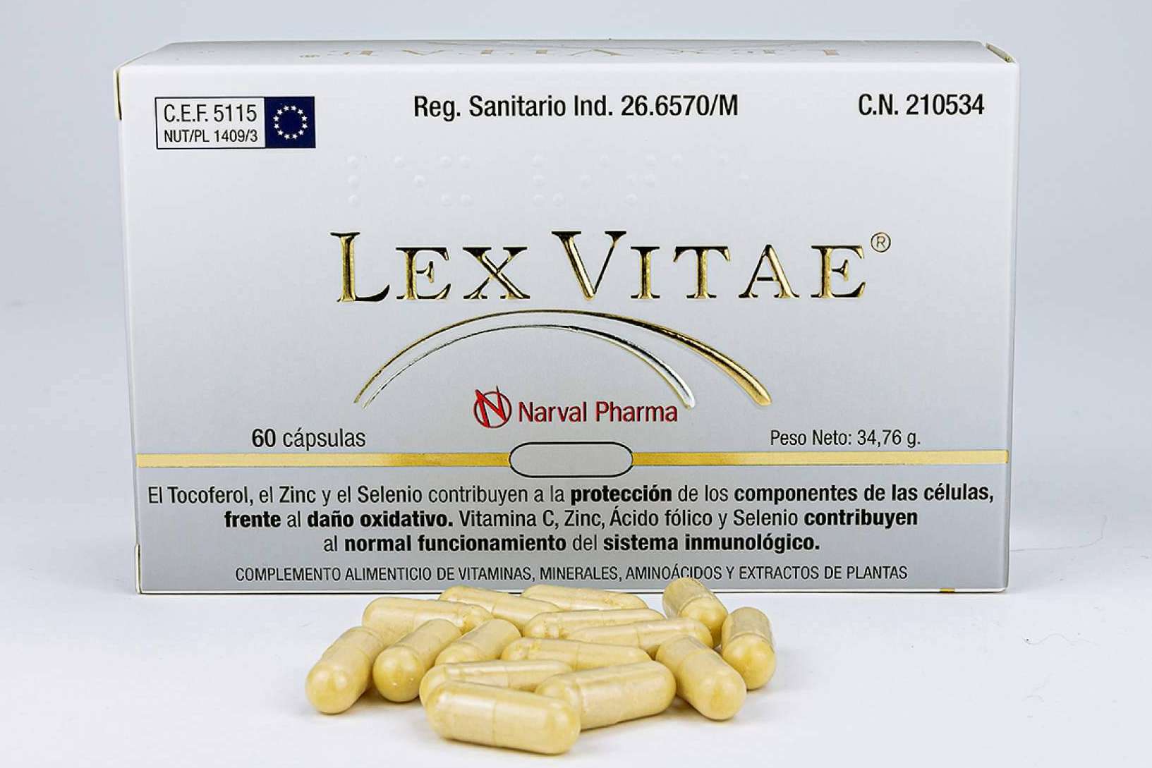 Lex Vitae de Narval Pharma, el antioxidante oral completo para la salud y belleza