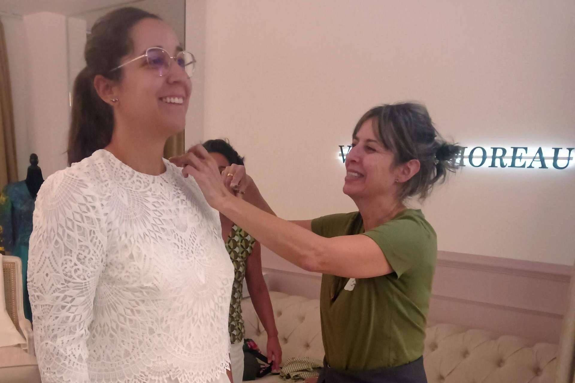 Visitando el Atelier de novia más de moda de la capital, Valérie Moreau Novias