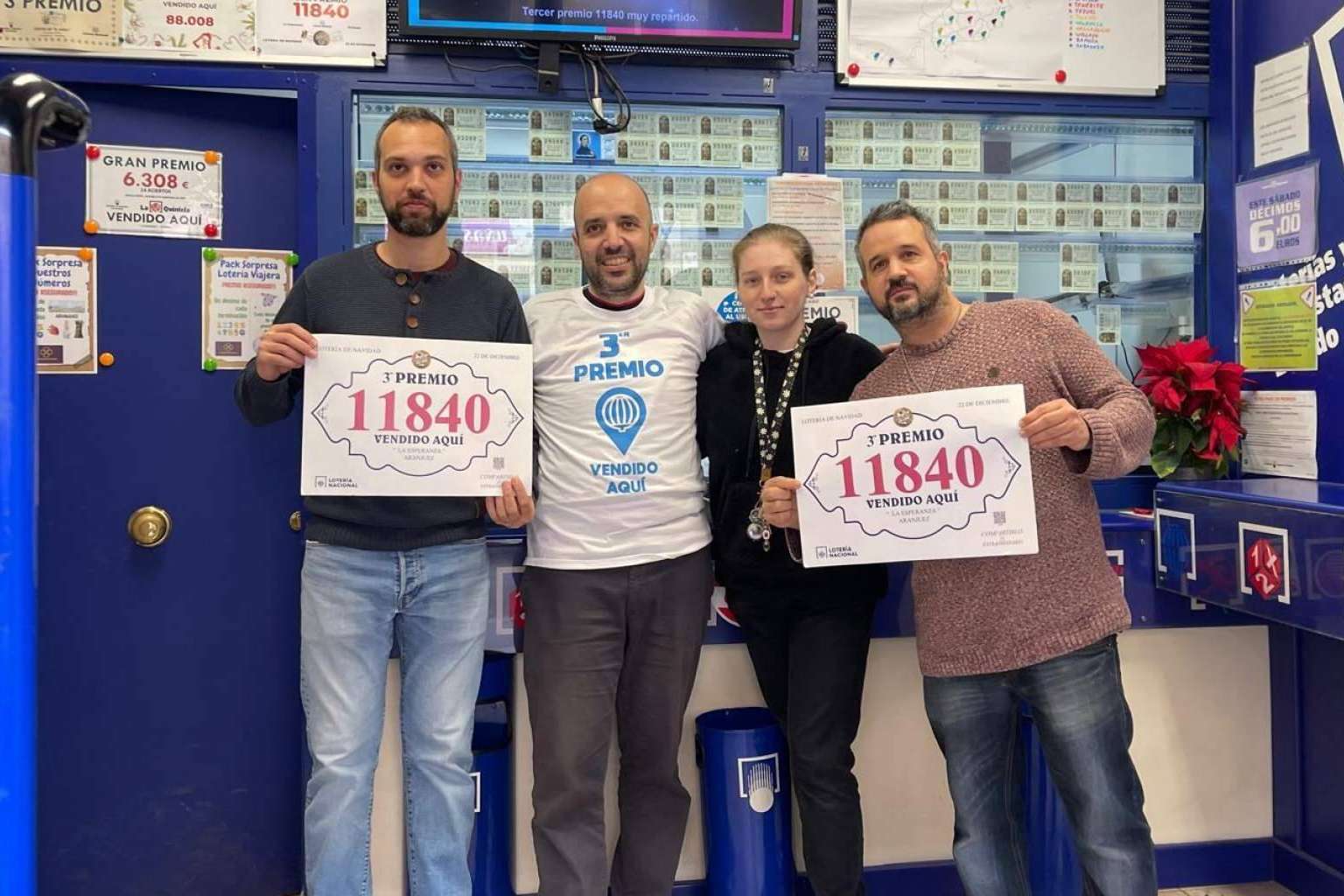 Esta administración online también repartió El Gordo de Navidad en 2023