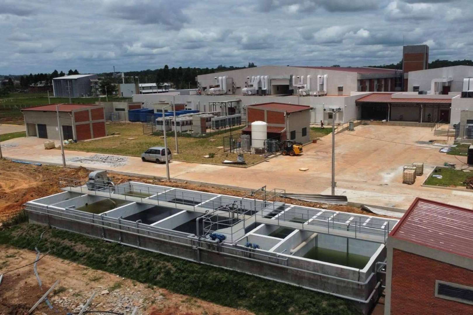 Salher ha instalado una planta de tratamiento de aguas residuales para el Gran Hospital de Coronel Oviedo