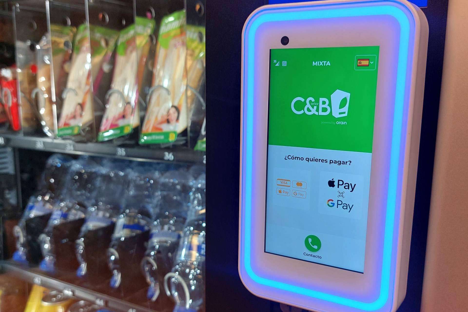 C&B Señor, una solución integral de máquinas expendedoras en Madrid