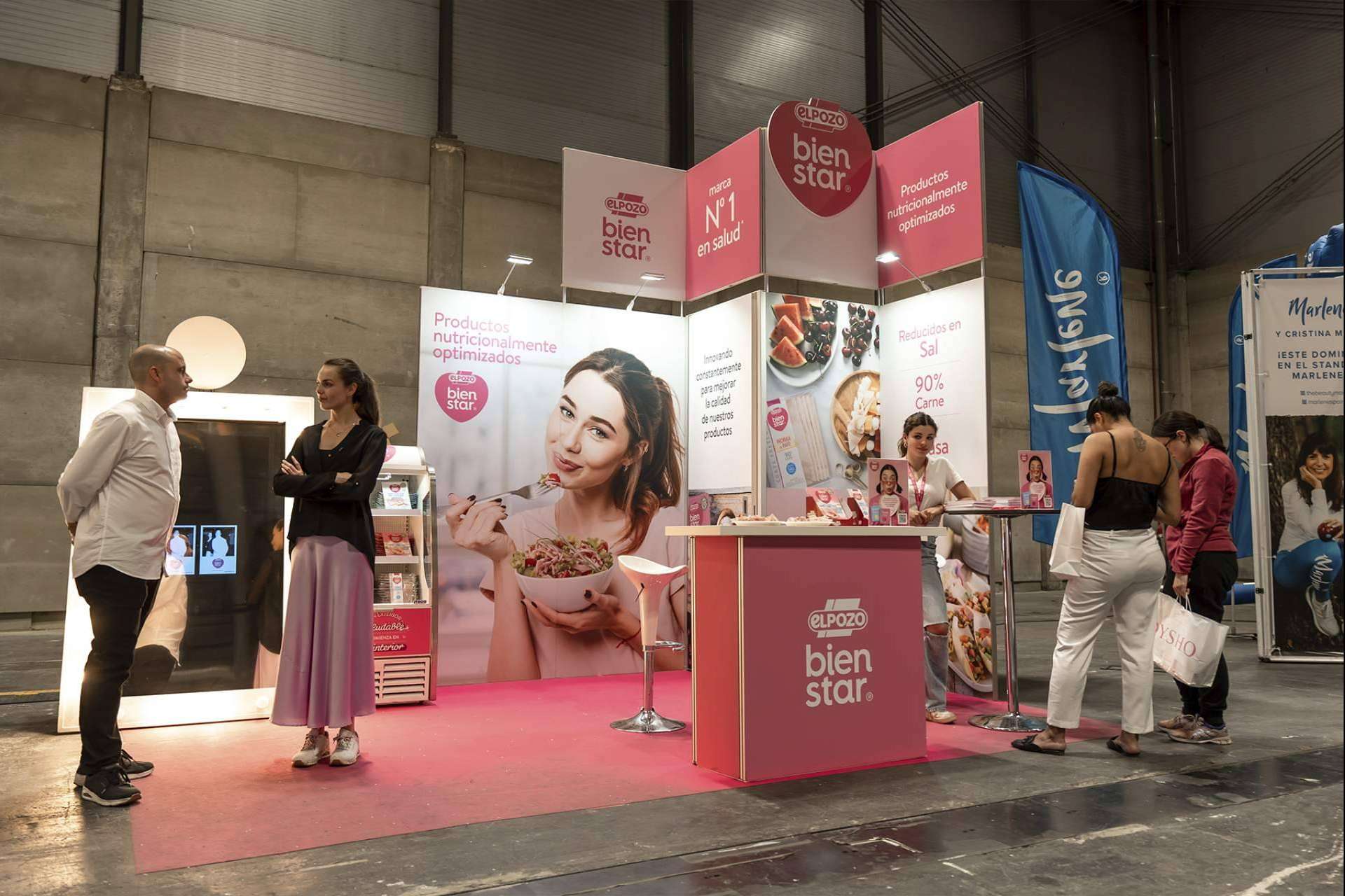 Olika diseña stands únicos para brillar en cada feria