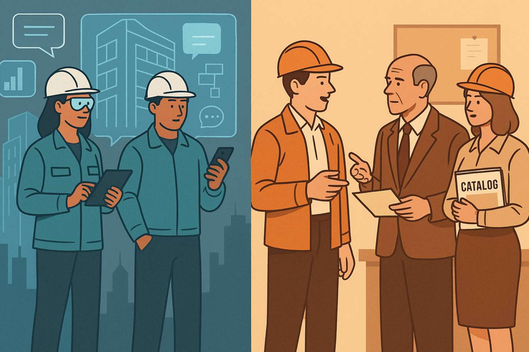 La asignatura pendiente del sector construcción; digitalizar su canal comercial B2B