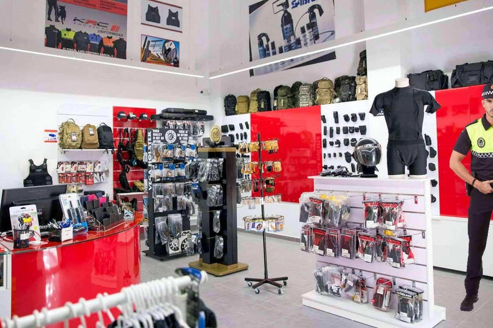 Una demanda creciente de material policial homologado