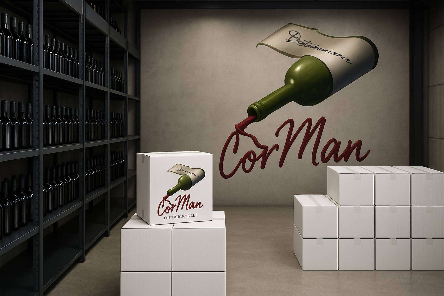 Distribuciones Corman personaliza el origen, el diseño y la experiencia del vino
