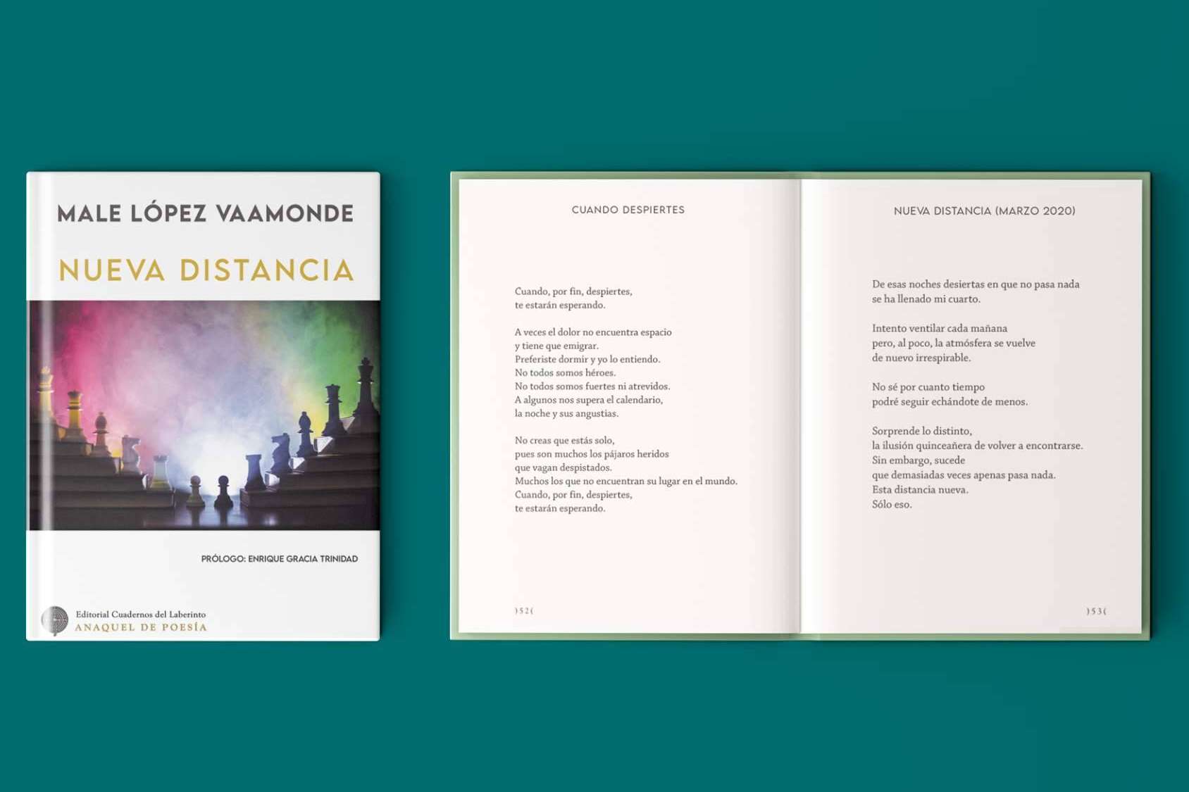 La editorial Cuadernos del Labernto publica Nueva distancia, de Male López Vaamonde