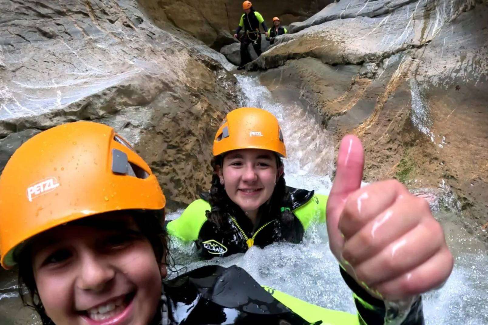 Turismo activo en Pirineos; Vía Ferrata Sorrosal, Gorgol y barranquismo en Ordesa