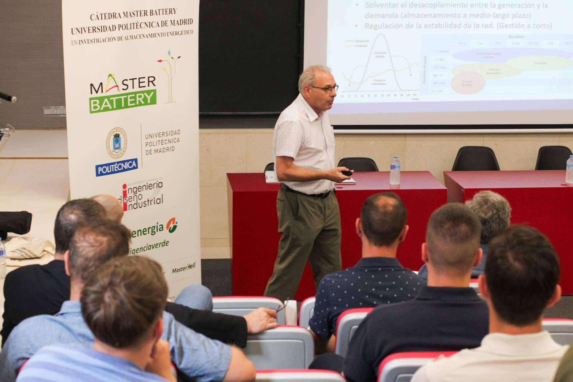 La Cátedra Master Battery-UPM celebra su primera jornada sobre BESS y red eléctrica