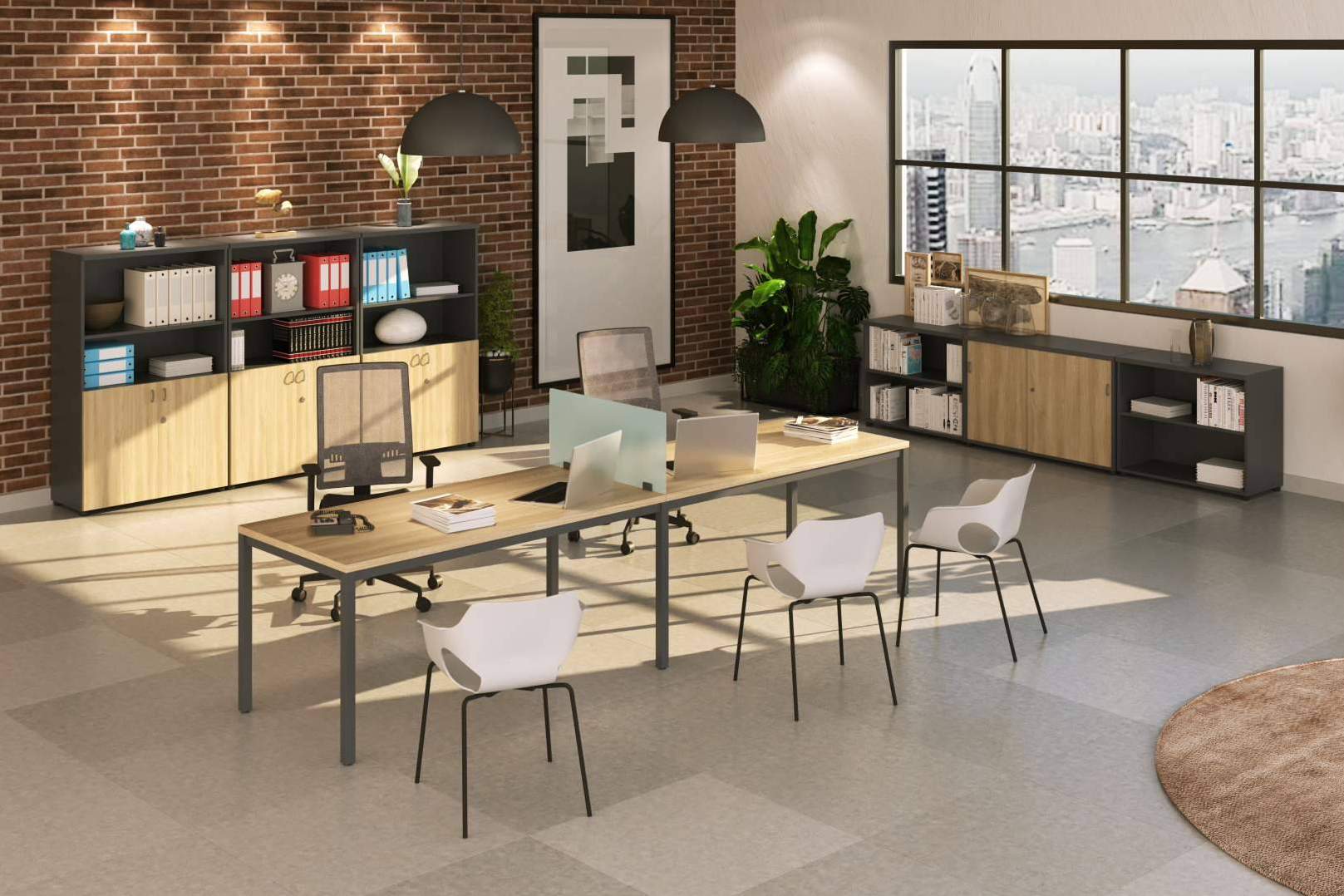 Soluciones de mobiliario operativo de OfficeDeco para oficinas modernas