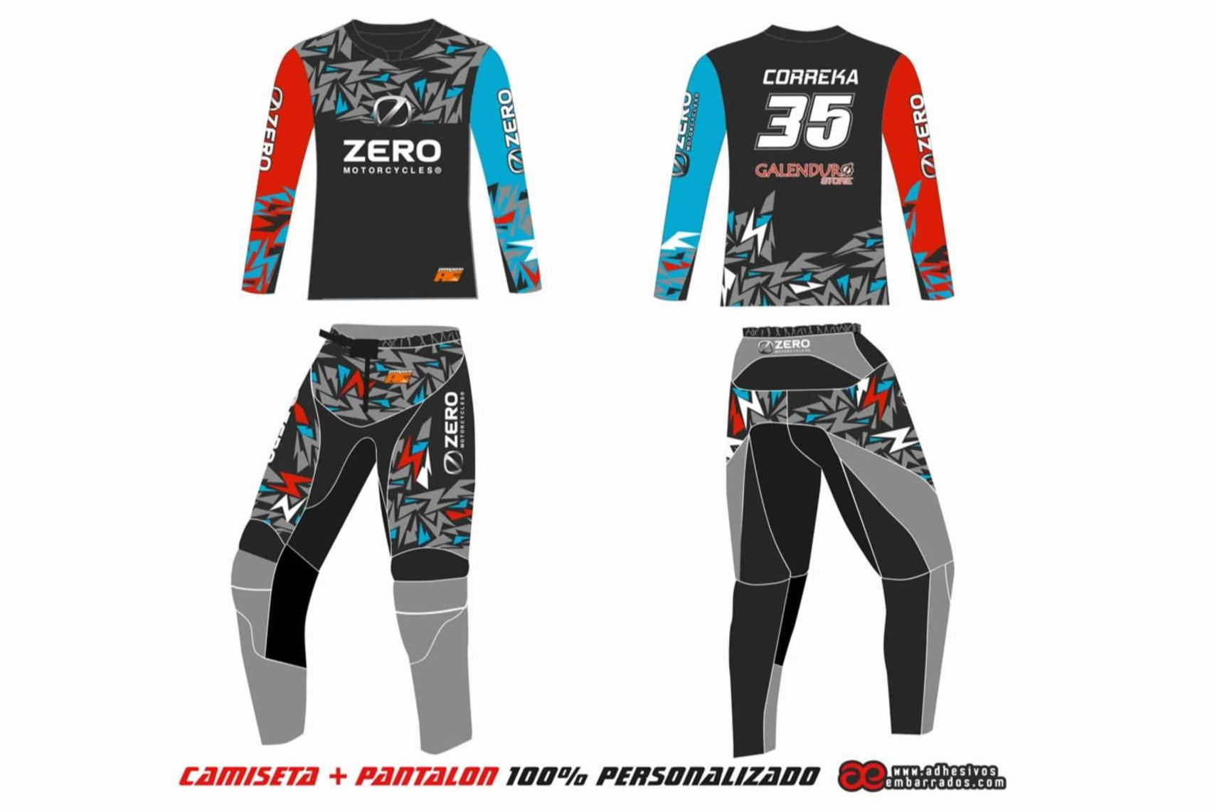 Equipaciones offroad personalizadas 100% por ADHESIVOSEMBARRADOS
