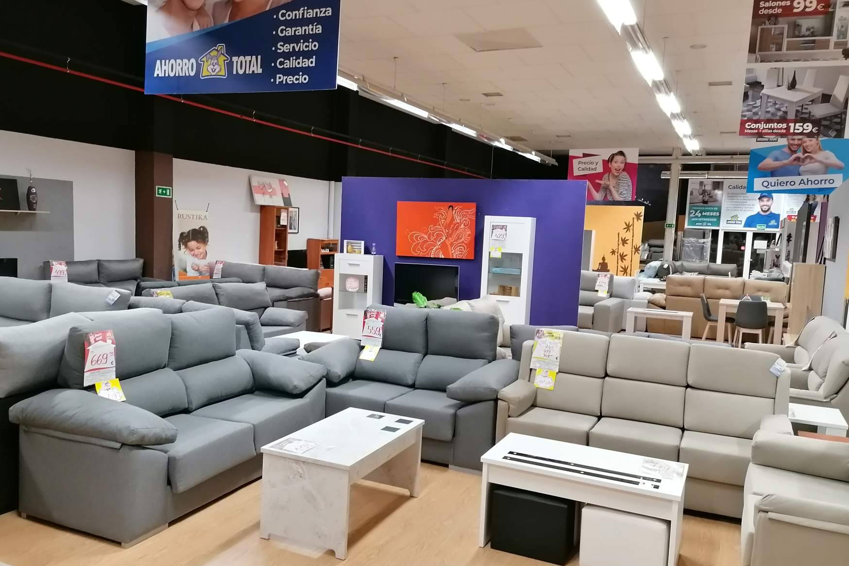 Muebles baratos sin necesidad de esperar el Black Friday, en Ahorro Total