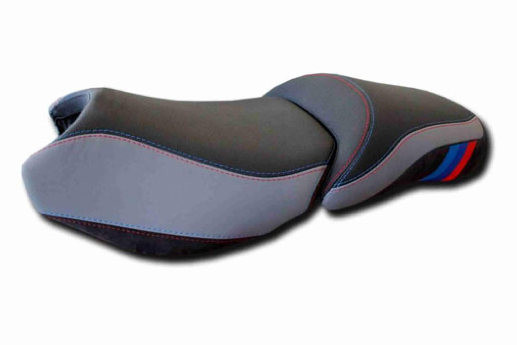Pack confort de JM FUNDAS incluye modificación de espumado y funda de asiento para moto personalizada