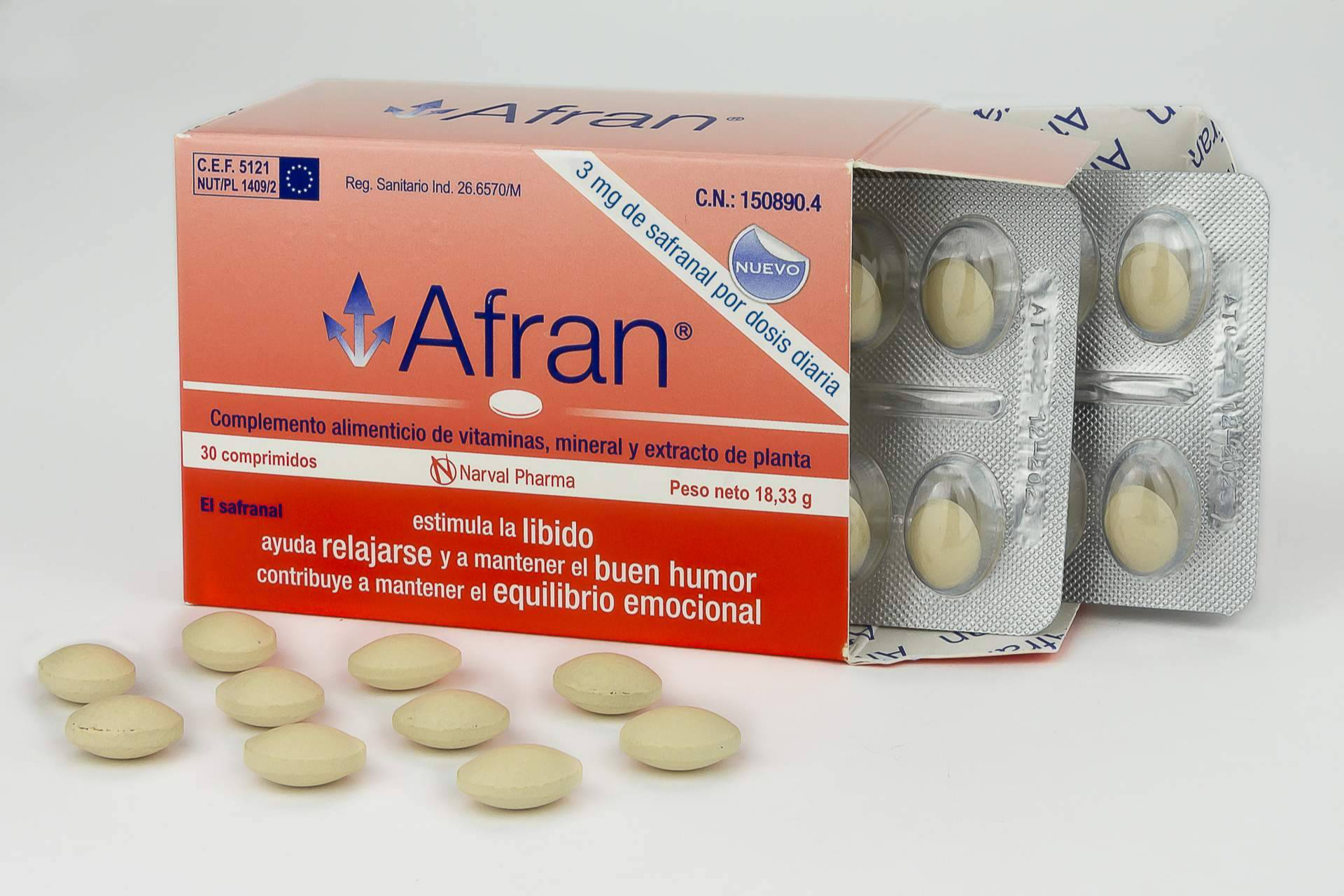 Azafrán para el equilibrio emocional; Afran acompaña también en la menopausia