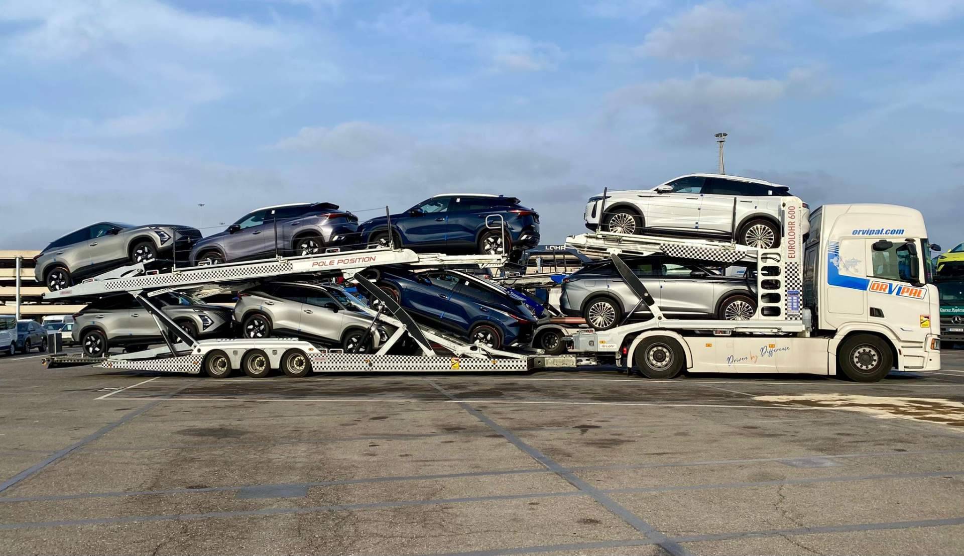 Orvipal impulsa el transporte internacional de vehículos con soluciones multimodales en Europa