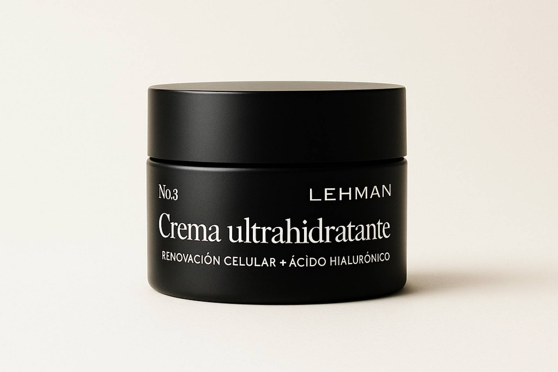 Lehman firma una nueva lectura del skincare masculino; diseño sobrio y fórmulas limpias
