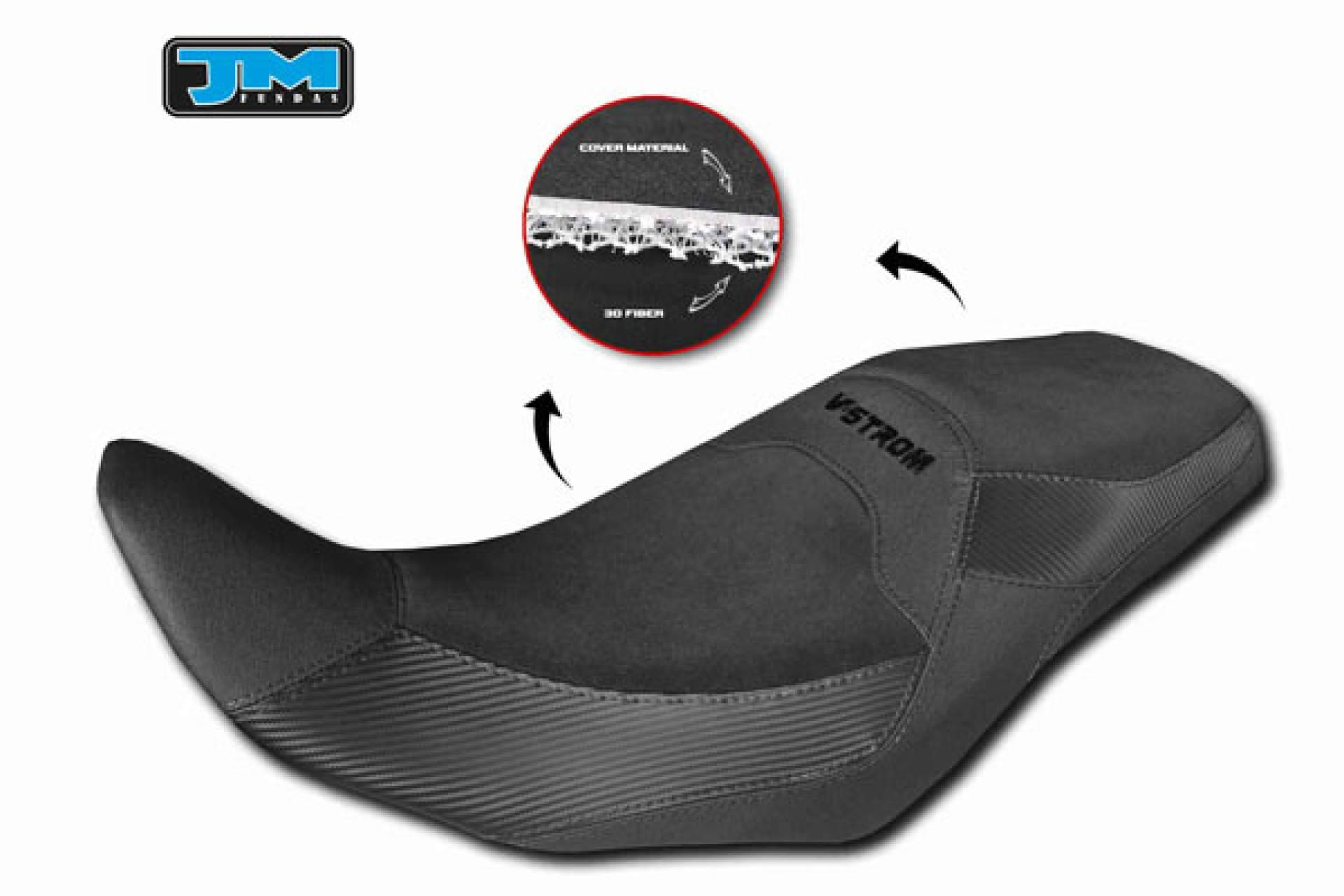 Asientos de moto confort diseñados a medida para una conducción más estable y cómoda