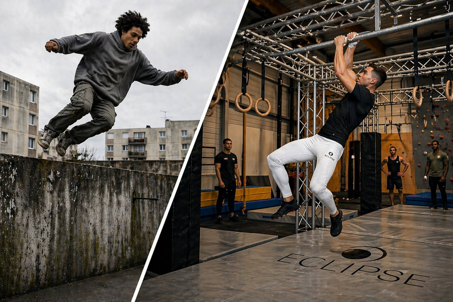 Francia consolida un parkour más técnico marcado por el entrenamiento especializado