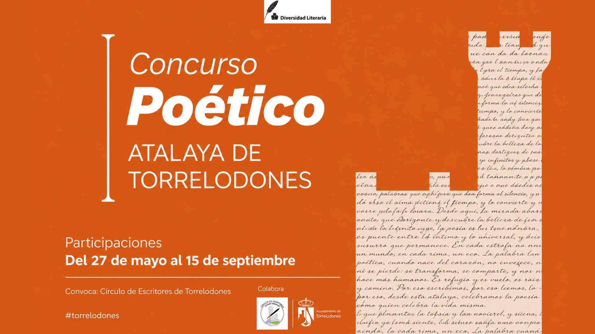 I Concurso Poético ´Atalaya de Torrelodones´; la palabra como horizonte creativo