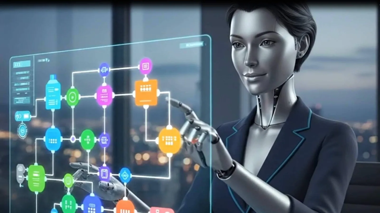 Antes del 2030 La Oficina Virtual Inteligente; el futuro de las empresas impulsadas por Agentes de IA