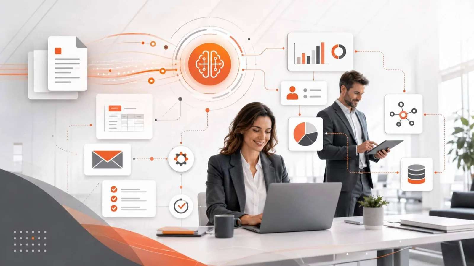 La Inteligencia Artificial ayuda a las empresas a automatizar tareas administrativas y optimizar su tiempo
