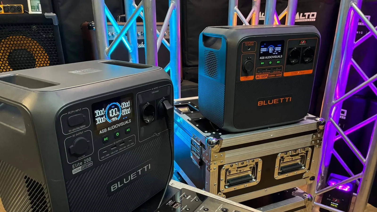 ASB Audiovisuals amplia su oferta de estaciones de energía portátil para eventos